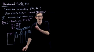 Randomized Singular Value Decomposition (SVD)