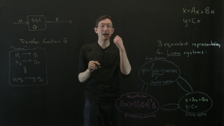 Control Bootcamp:  Three Equivalent Representations of Linear Systems