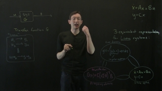 Control Bootcamp: Three Equivalent Representations of Linear Systems Control Bootcamp: Three Equivalent Representations of Linear Systems