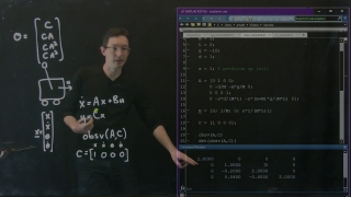 Control Bootcamp:  Observability Example in Matlab