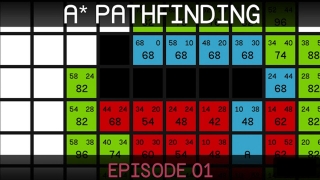 A* Pathfinding (E01: algorithm explanation)