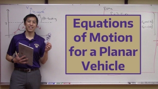 Equations of Motion for a Planar Vehicle