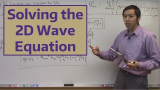 Solving the 2D Wave Equation