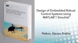 Design Of Embedded Robust Control Systems Using MATLAB®/Simulink ...