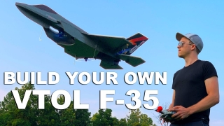 Making an INSANE Hovering RC F-35 VTOL