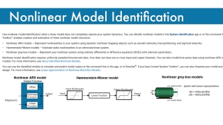Nonlinear Model Identification