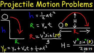 Projectile Motion Practice Problems 