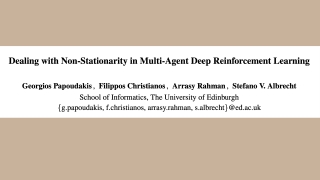 Dealing With Non-Stationarity In Multi-Agent Deep Reinforcement ...