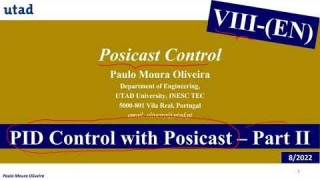 PID Control with Posicast Control 8 - ( In English )