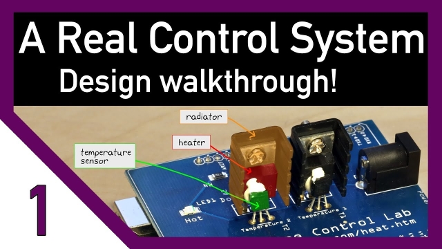 A real control system - how to start designing
