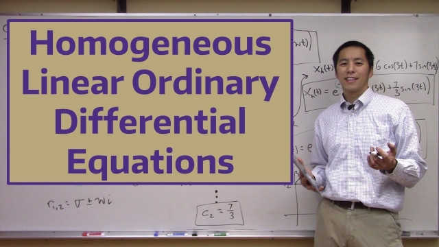 Homogeneous Linear Ordinary Differential Equations
