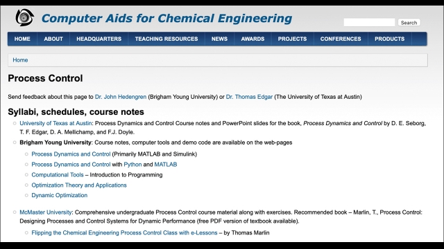 Computer Aids for Chemical Engineering