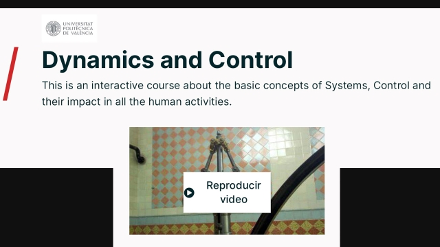 edX course: Dynamics and Control