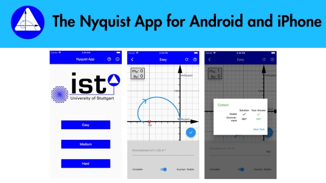 Android and iPhone E-Learning App for Nyquist Stability Criterion