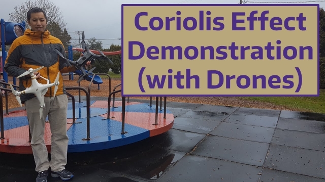 Coriolis Effect Demonstration (with Drones)