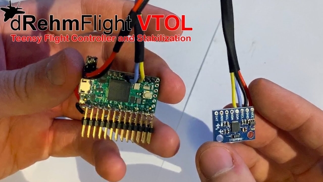 Building the Flight Controller Hardware - dRehmFlight VTOL
