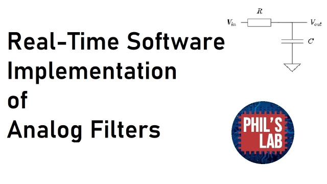 Real-Time Software Implementation of Analog Filters