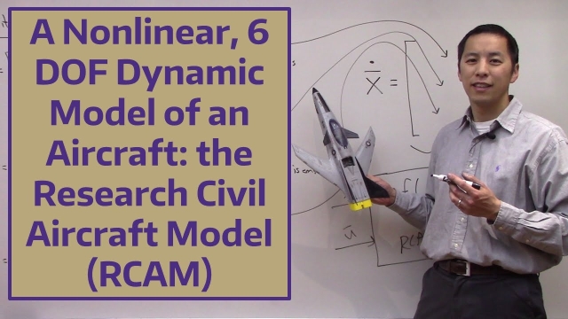 A Nonlinear, 6 DOF Dynamic Model of an Aircraft: the Research Civil Aircraft Model (RCAM)