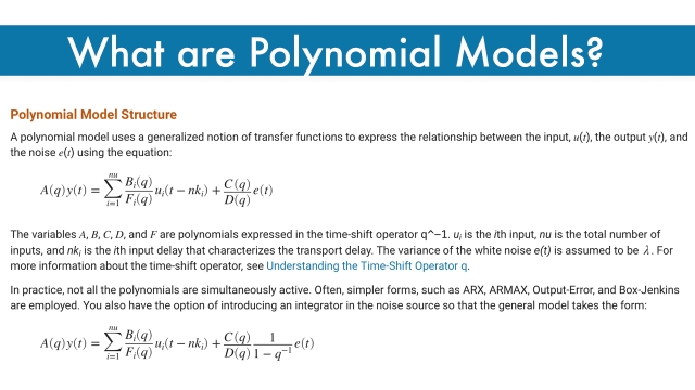 What are Polynomial Models?
