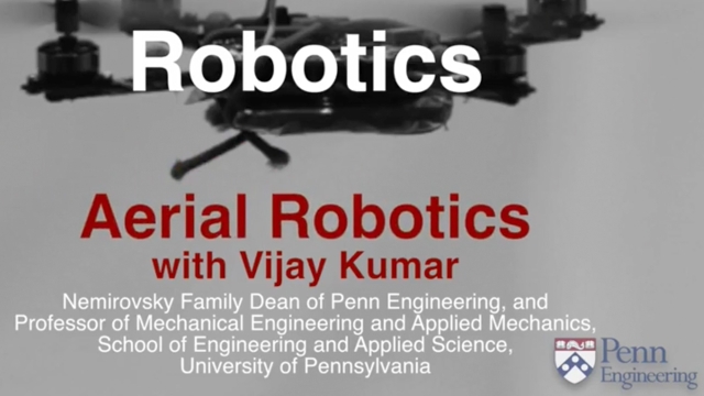 Introductory course on aerial robotics, University of Pennsylvania