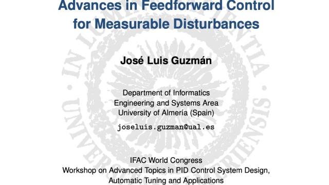 Advances in Feedforward Control for Measurable Disturbances (slides)