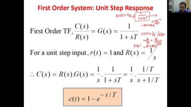 Lecture 9: Time response and Time domain specifications