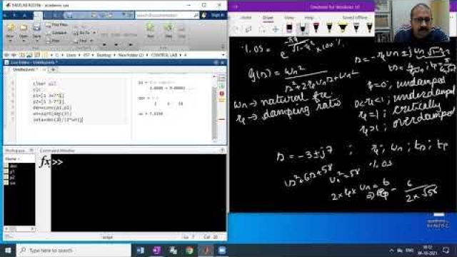 Control Systems with MATLAB - Time Domain Analysis